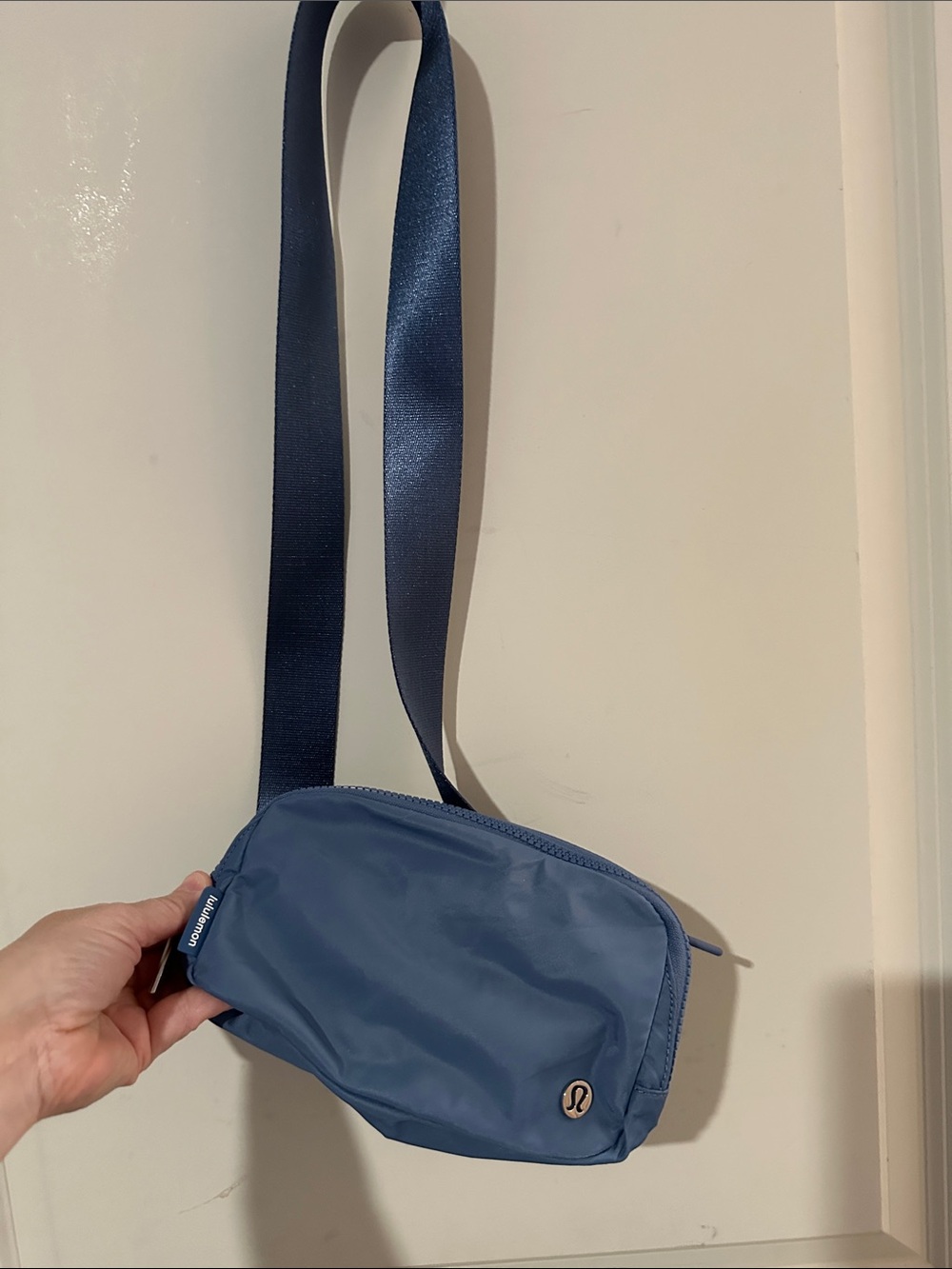 lululemon athletica Slate Blue Crossbody Belt Bag
